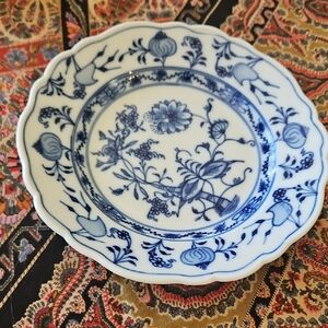 Meissen Blue Onion Plate